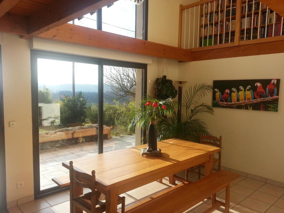 Maison Sur La Colline Cheminee Wifi Proche Thermes Aubin  Екстериор снимка